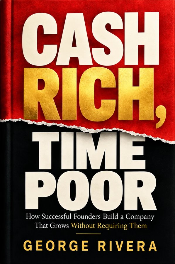 Cover of Cash Rich, Time Poor by George Rivera